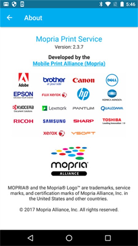 Mopria Print Service