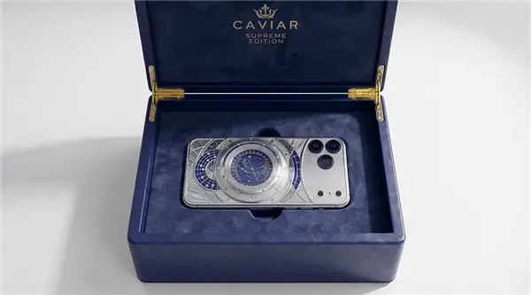35万起售!Caviar推出iPhone 17 Pro Max典藏版:机身可拆装瑞士名表