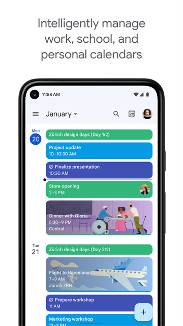 Google日历中文版