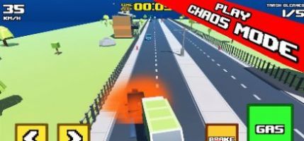 Crazy Road: Trash Dump Truck 0.1