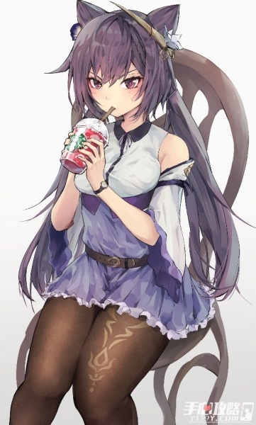 《原神》刻晴立绘图片