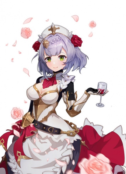 《原神》诺艾尔游戏宣传图