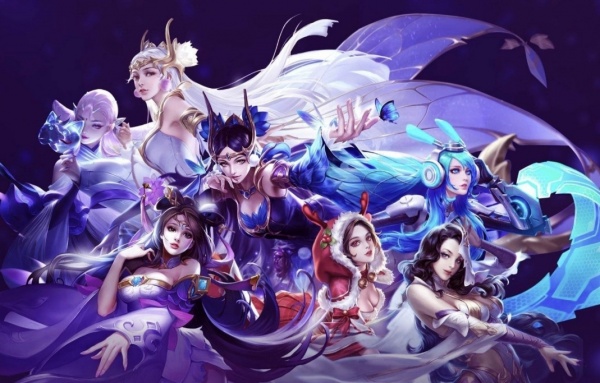 王者荣耀最新人物立绘图