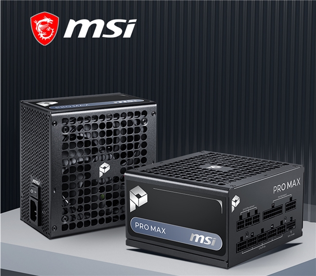 MAX系列电源开售：十年质保+三年换新，579元起 微星PRO