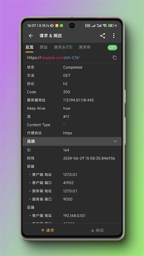 HttpCanary抓包软件