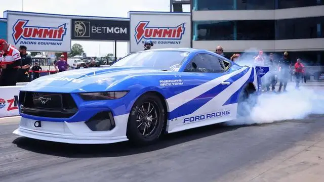 Cobra Jet成为全美400米加速最快电车 6.76秒，福特改装版Mustang