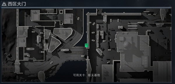 三角洲行动航天基地西区大门房卡位置分享 三角洲行动航天基地西区大门房卡在哪