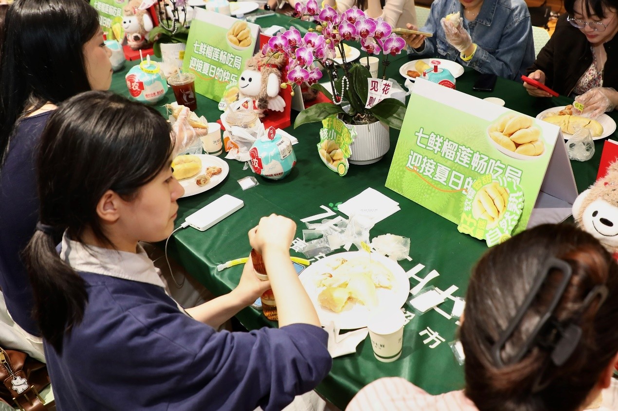 京东七鲜99元畅吃榴莲活动爆满！高性价比、全程溯源金枕榴莲热销
