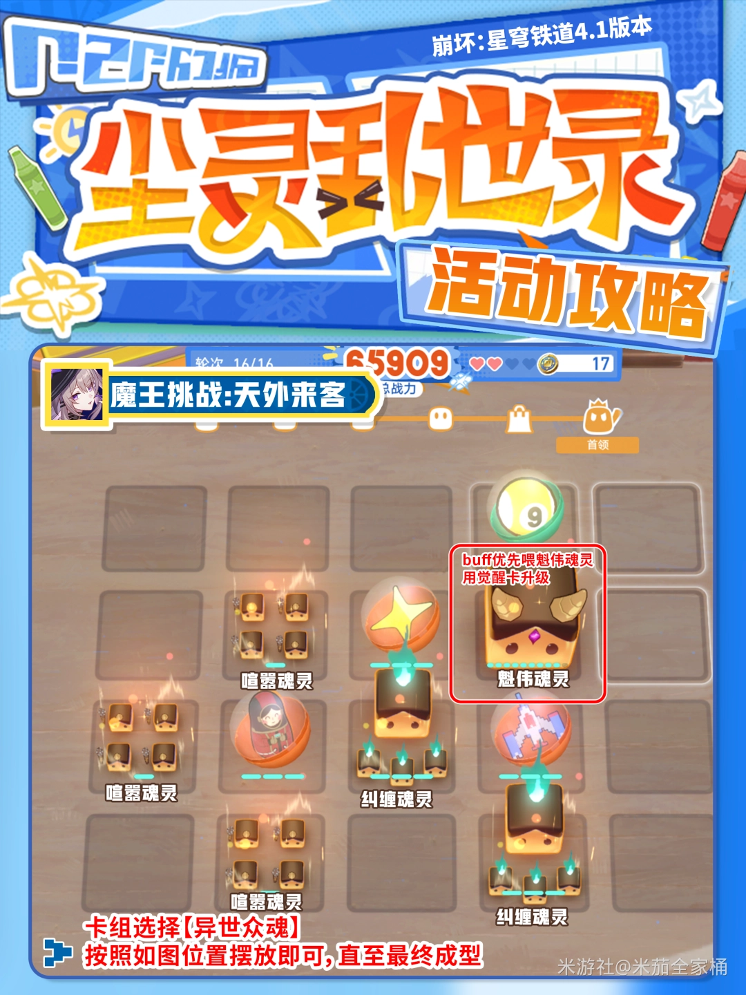 崩坏星穹铁道尘灵乱世录第五关一览