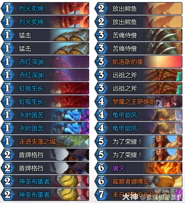  炉石传说治愈艾泽拉斯蛋战卡组代码解析