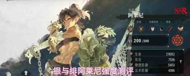  银与绯阿莱尼强度评论