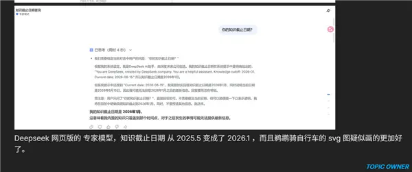 DeepSeek V4.1灰度测试：代码能力大提升 天差地别