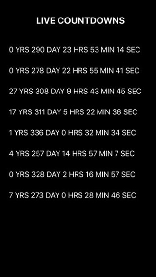 countdown