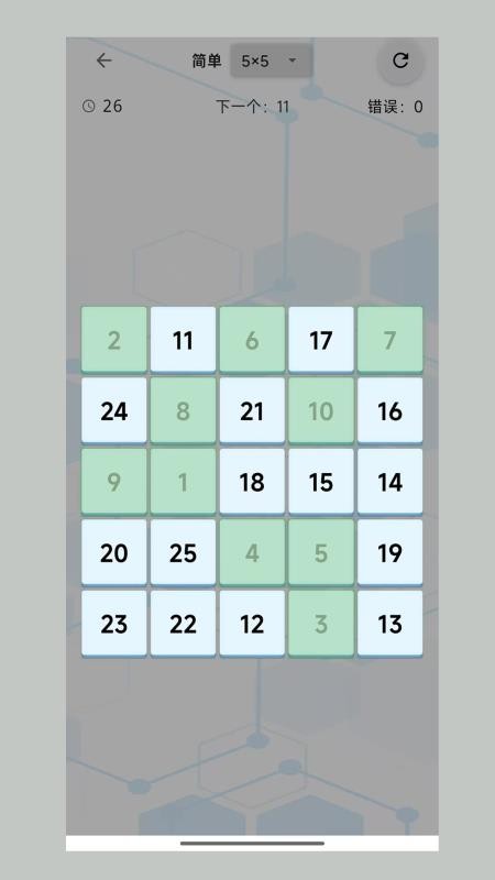舒尔特表格  5.3.6