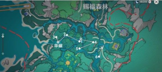 原神赐福森林纸蛙跳远怎么解谜