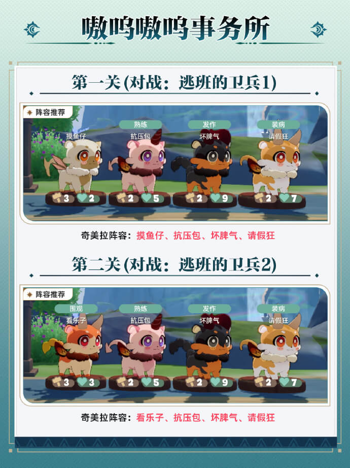 崩坏星穹铁道嗷呜嗷呜事务所怎么通关崩坏星穹铁道嗷呜嗷呜事务所玩法攻略