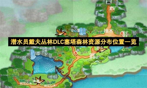 潜水员戴夫丛林DLC塞塔森林各类关键资源分布位置详细攻略