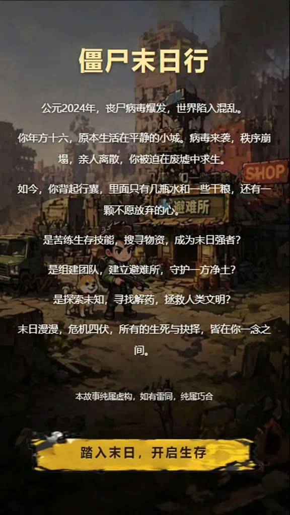僵尸末日行  1.1