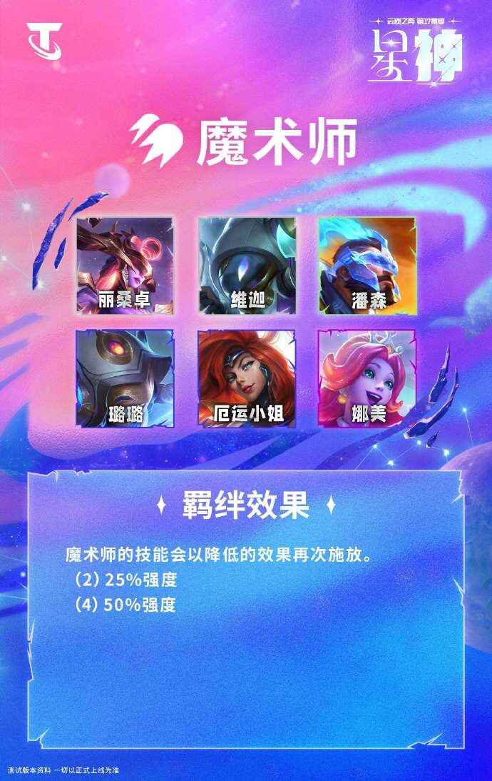  云顶之弈S17魔术师羁绊效果教程